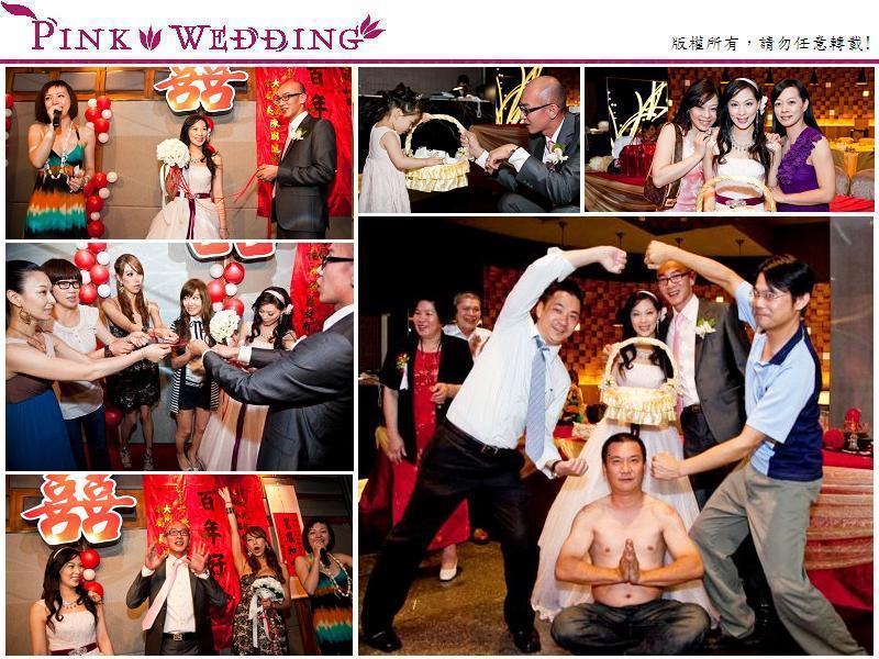 <榜元&以柔>正妹團的長裙Party (台北) - Pink Wedding 品悅婚禮 image alt
