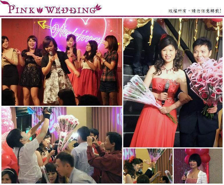 <勝偉&盈慧>玫瑰傳情婚禮 (新北) - Pink Wedding 品悅婚禮 image alt