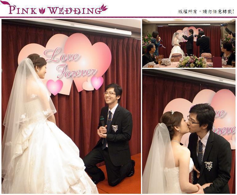 <仁峯&郁文>節目單外的101求婚 (台北) - Pink Wedding 品悅婚禮 image alt