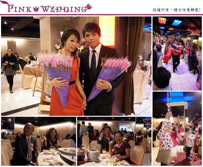 <書桓&瑋庭>愈夜愈歡喜的婚禮 (新北) - Pink Wedding 品悅婚禮 image alt