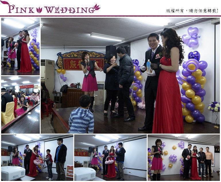 <褀偉&秋燕>裝滿鈔票的喜酒杯 (新北) - Pink Wedding 品悅婚禮 image alt