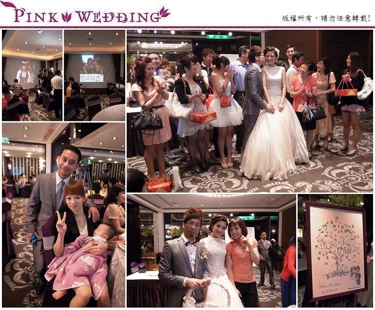 <念文&美娟>iPad直播婚禮祝福 (台北) - Pink Wedding 品悅婚禮 image alt