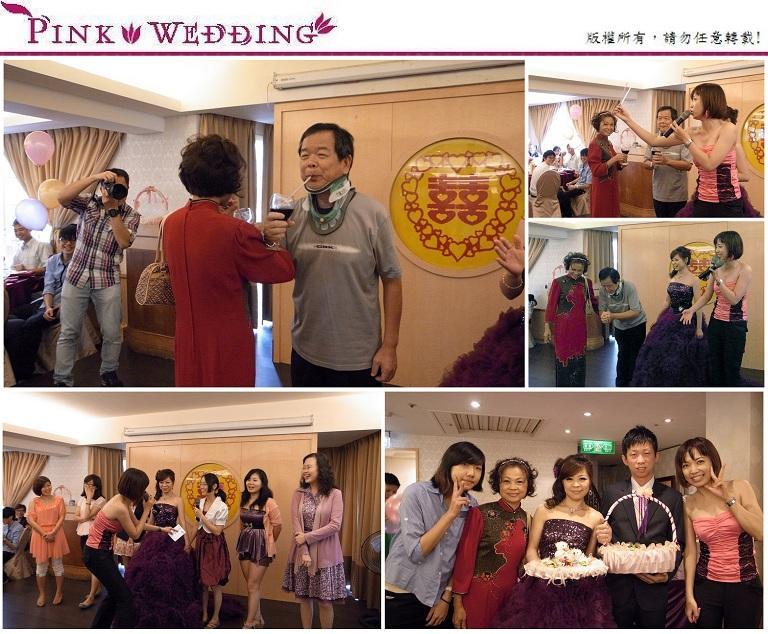 <榮良&舒婷>文定宴上的吸管交杯酒 (新北) - Pink Wedding 品悅婚禮 image alt