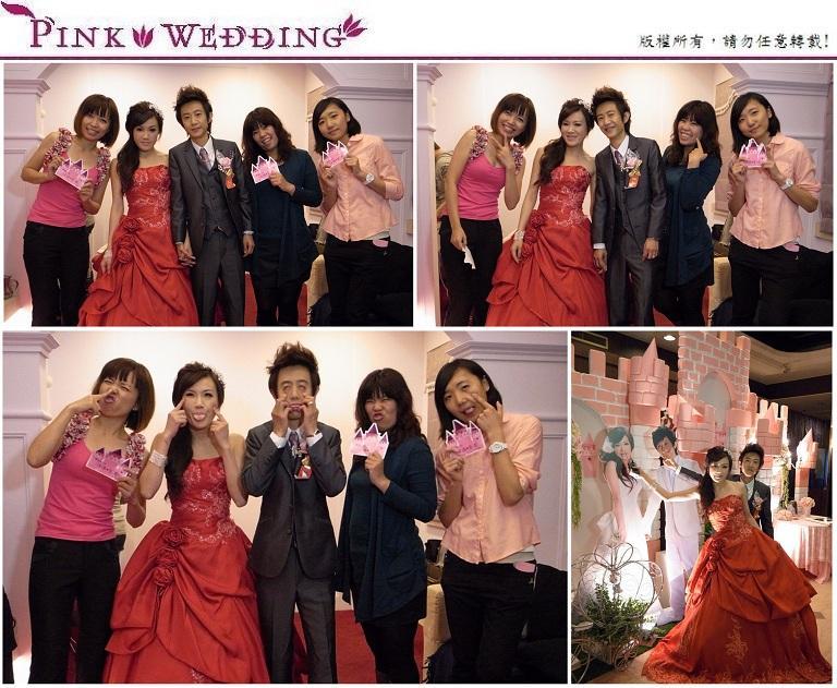 <漢倫&育甫>王子親製的999朵玫瑰驚喜 (桃園) - Pink Wedding 品悅婚禮 image alt