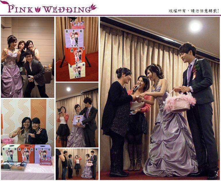 <俊宏&宇慈>猜一猜夢幻嫁衣的指定色 (新北) - Pink Wedding 品悅婚禮 image alt