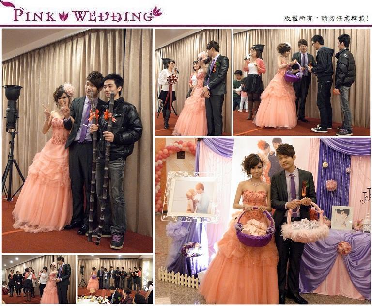 <俊宏&宇慈>猜一猜夢幻嫁衣的指定色 (新北) - Pink Wedding 品悅婚禮 image alt