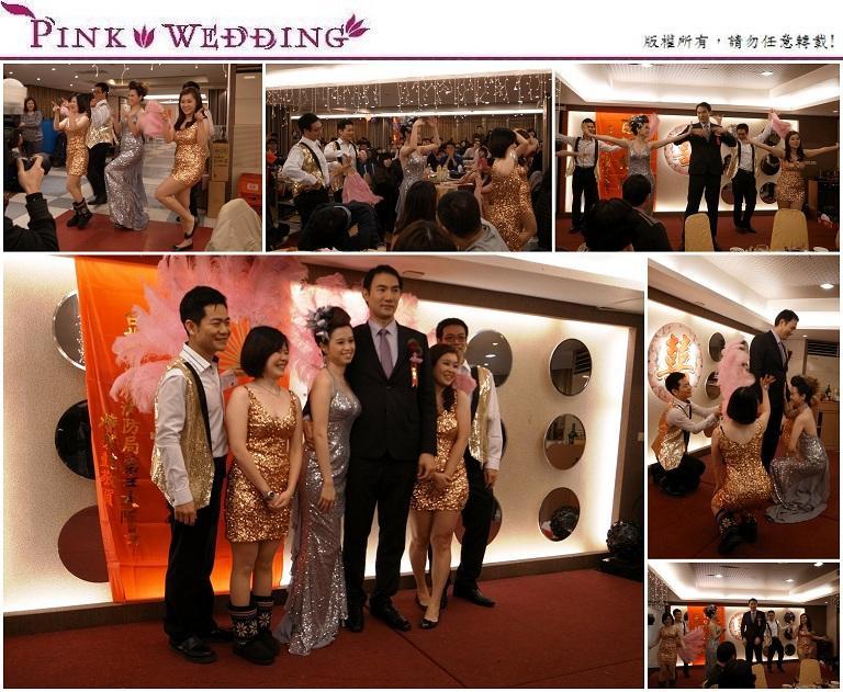 <燦祖&毓華>閃亮亮的幸福舞團 (新北) - Pink Wedding 品悅婚禮 image alt
