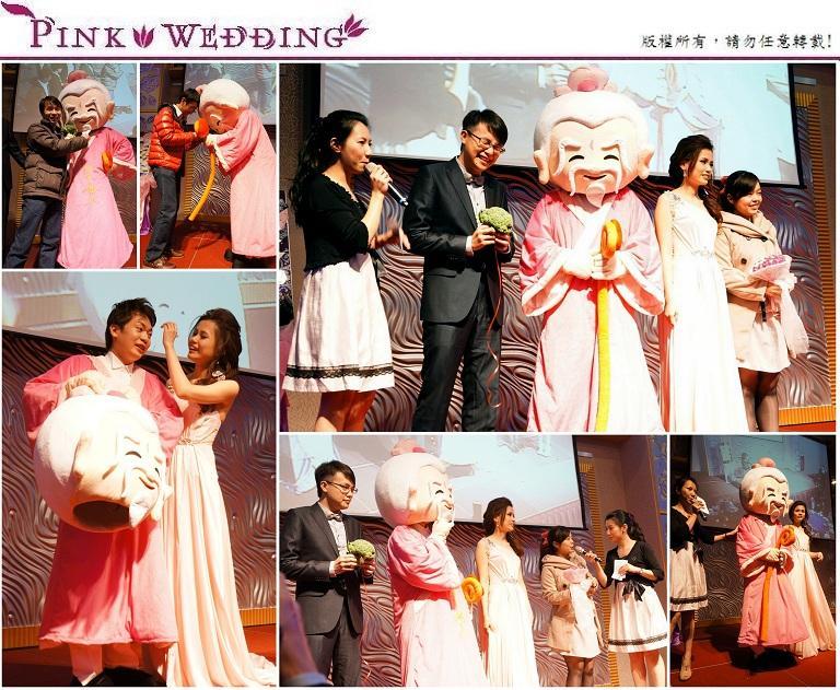 <志穎&怡萱>大受歡迎的婚禮吉祥物 (新北) - Pink Wedding 品悅婚禮 image alt