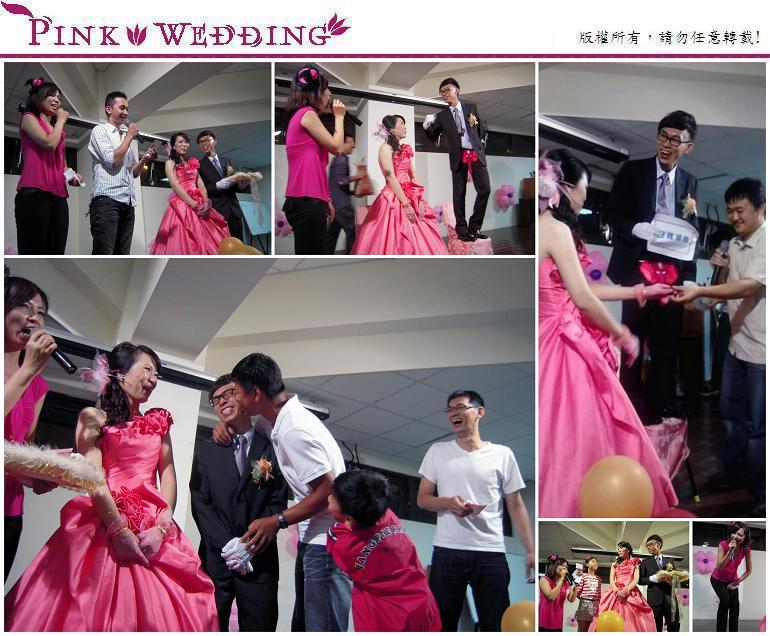 <詔文&明珠>玩很大的限制級婚禮 (台南) - Pink Wedding 品悅婚禮 image alt