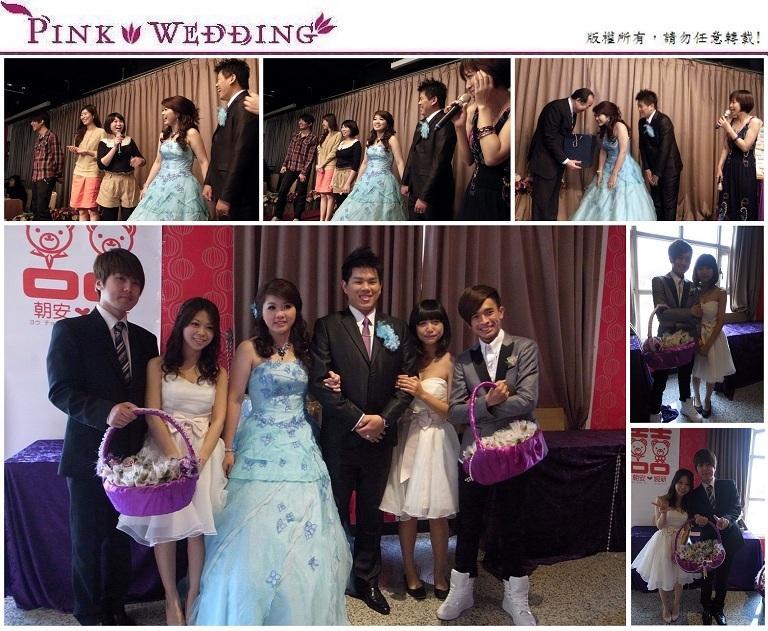 <朝安&豌新>回饋給伴郎伴娘的祝福 (新北) - Pink Wedding 品悅婚禮 image alt