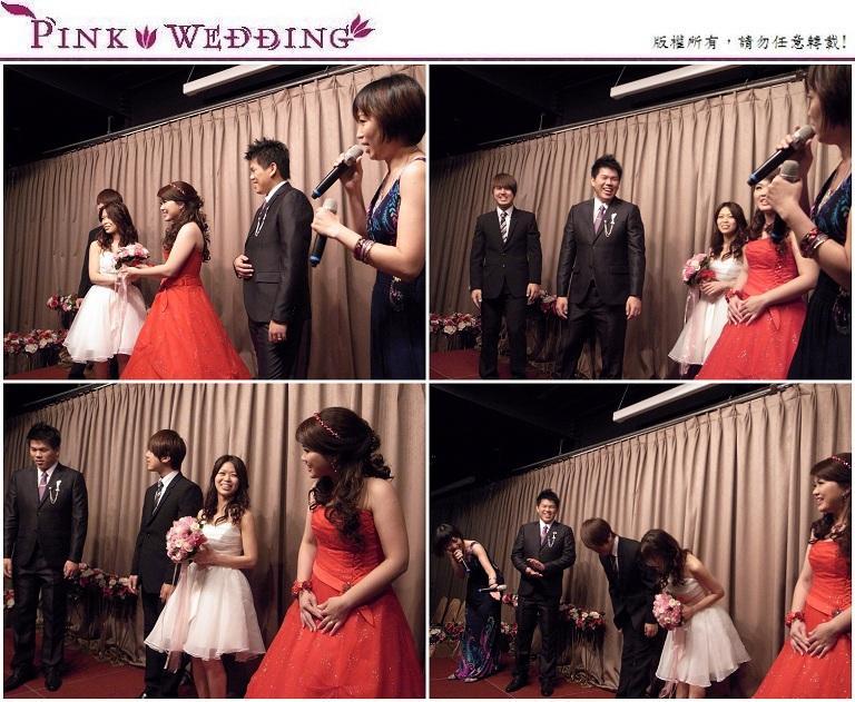 <朝安&豌新>回饋給伴郎伴娘的祝福 (新北) - Pink Wedding 品悅婚禮 image alt