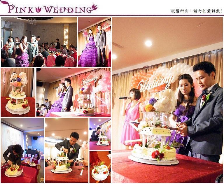 <永哲&瑜庭>為老婆親手烘焙的甜蜜結婚蛋糕 (新北) - Pink Wedding 品悅婚禮 image alt