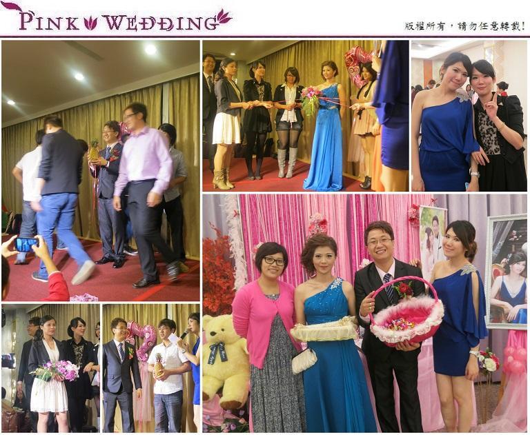 <雁國&汶鈴>戴上假髮定情物的新郎 (新北) - Pink Wedding 品悅婚禮 image alt