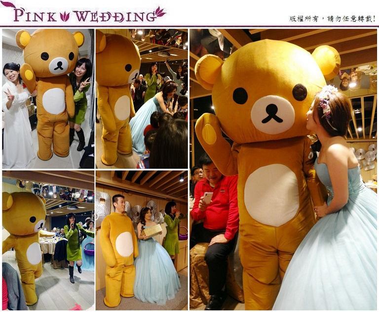 <順興&玉珊>快快來和拉拉熊共舞 (新北) - Pink Wedding 品悅婚禮 image alt