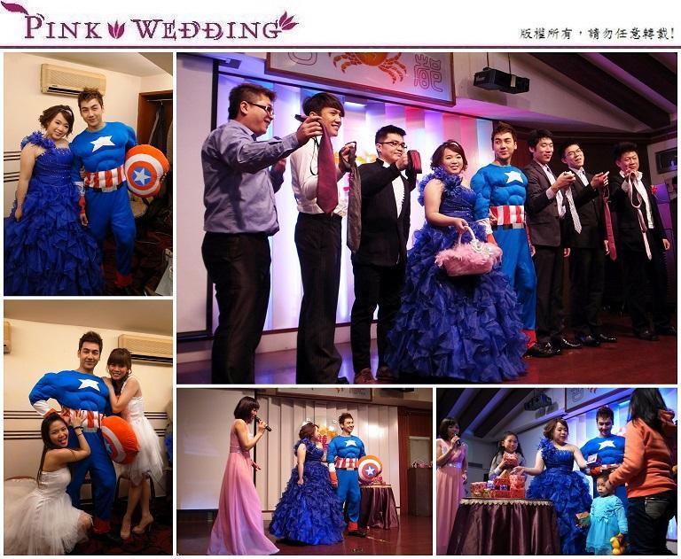 <信宏&恩屏>美國隊長賢伉儷報到 (新北) - Pink Wedding 品悅婚禮 image alt