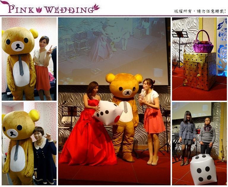 <威丞&佳勳>現身在婚禮上的療癒系吉祥物 (新北) - Pink Wedding 品悅婚禮 image alt