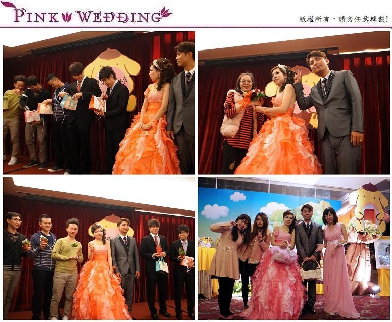 <竟成&于婷>可愛度超標的布丁婚禮 (桃園) - Pink Wedding 品悅婚禮 image alt