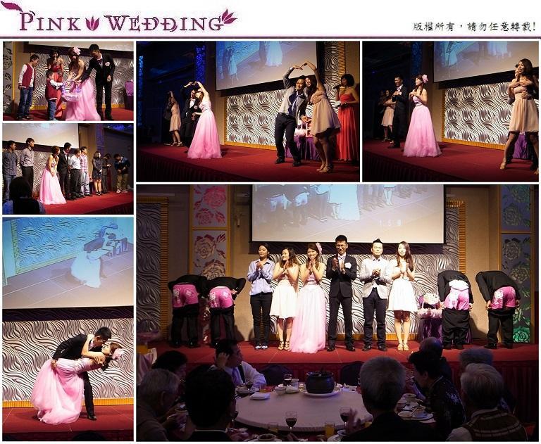 <羿名&依靈>上台一起脫褲的好過癮婚禮 (新北) - Pink Wedding 品悅婚禮 image alt