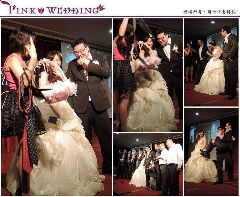 <世軒&捷伃>送給親愛老公的婚禮節目單 (新北) - Pink Wedding 品悅婚禮 image alt