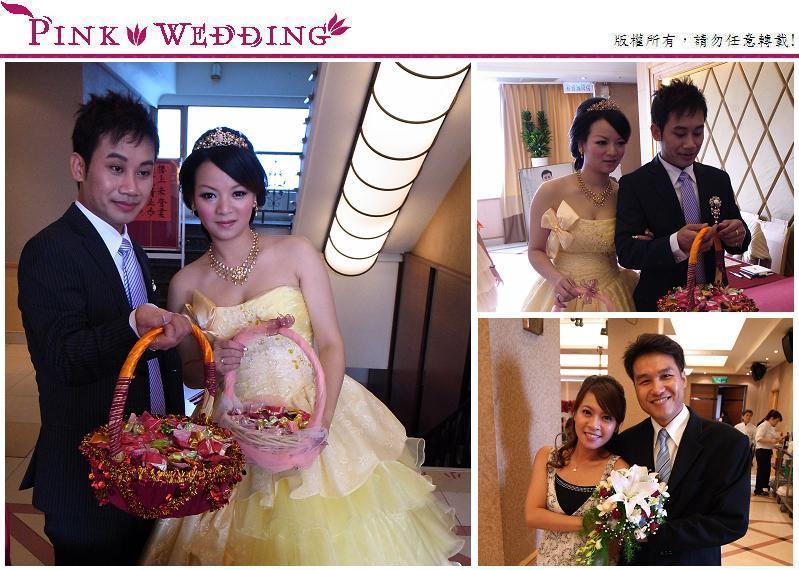 <冠理&美純>低調再低調的婚禮男女主角 (新北) - Pink Wedding 品悅婚禮 image alt