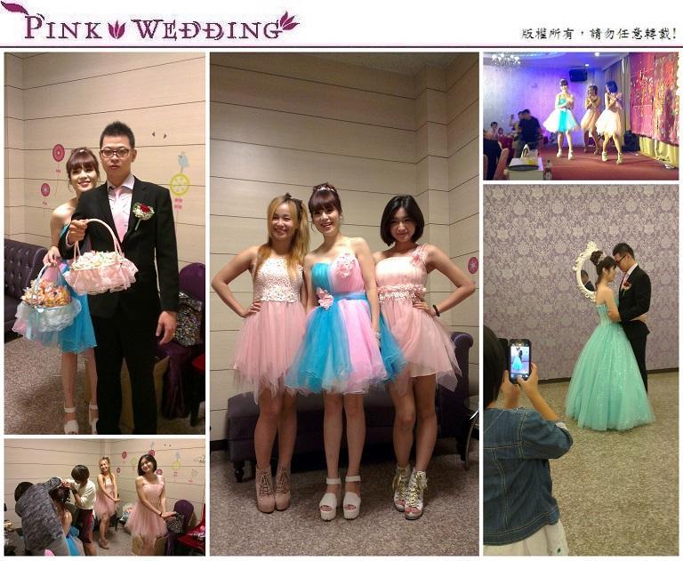 <堃秀&佩珊>Wedding Girls舞團甜心 (新北) - Pink Wedding 品悅婚禮 image alt