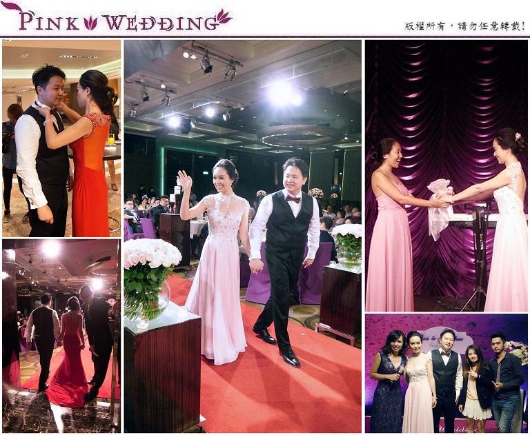 <Cici&Janathan>兩岸三地齊祝福的唯美婚宴 (台北) - Pink Wedding 品悅婚禮 image alt