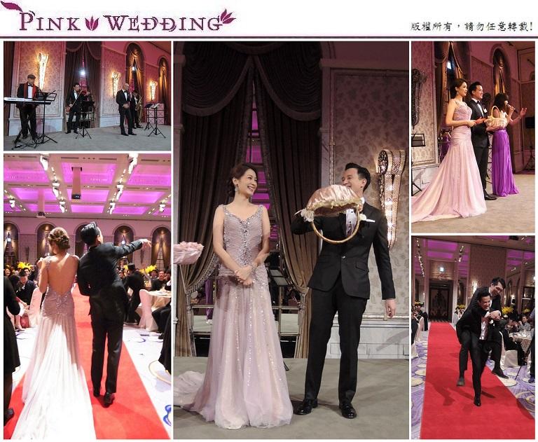 <Kai&Branda>品味與趣味並存的婚禮夜 (台北) - Pink Wedding 品悅婚禮 image alt