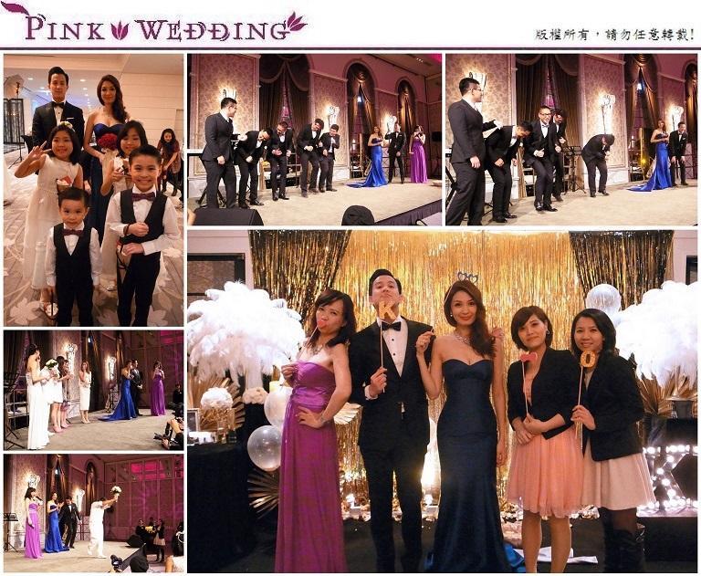 <Kai&Branda>品味與趣味並存的婚禮夜 (台北) - Pink Wedding 品悅婚禮 image alt