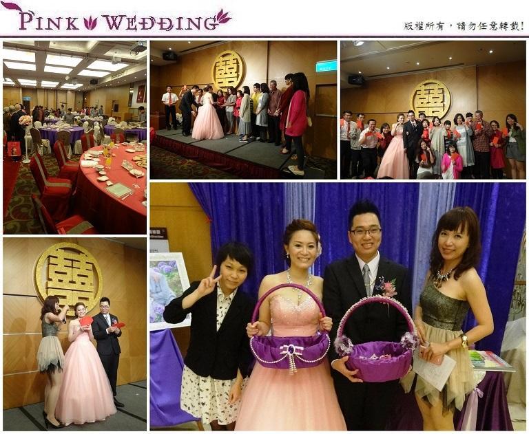<家維&宛玲>人氣爆滿的訂婚宴舞台 (桃園) - Pink Wedding 品悅婚禮 image alt