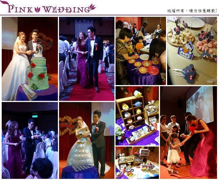 ＜智竣＆芳如＞歡樂無限的Disney Wedding  (桃園)