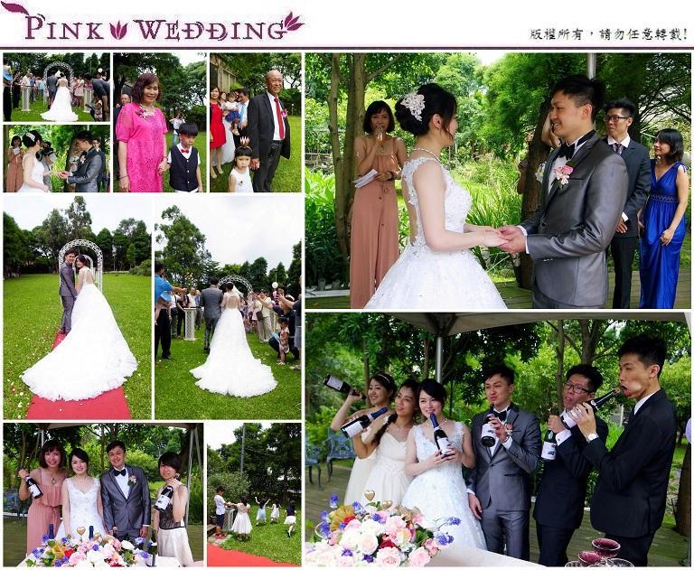 ＜明儒＆宜君＞夏日的陽光綠地婚禮  (桃園)