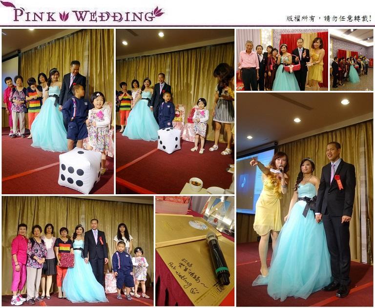 <育瑞&育芬>訂婚喜宴上的歡樂骰子王 (新北) - Pink Wedding 品悅婚禮 image alt
