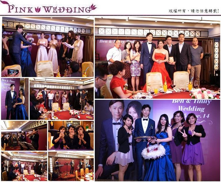 <Ben&Tinny>忙著體貼與講究的華麗盛宴 (台北) - Pink Wedding 品悅婚禮 image alt