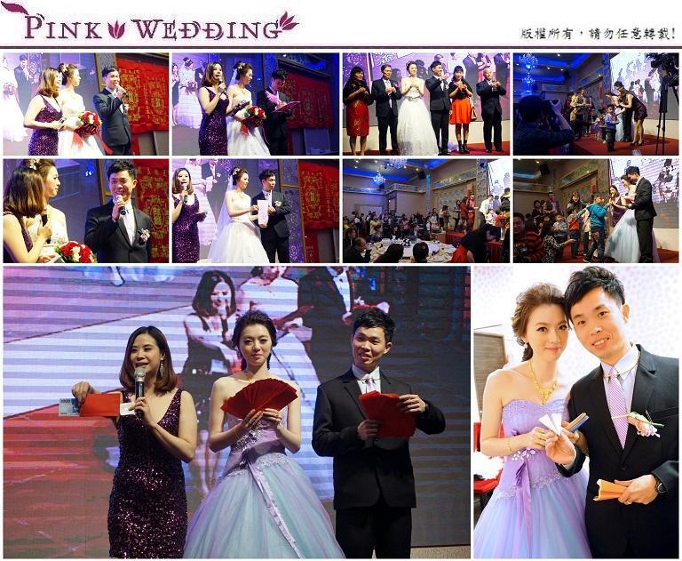 ＜龍智＆怡臻＞越夜越多人上台的婚禮舞台  (新北)