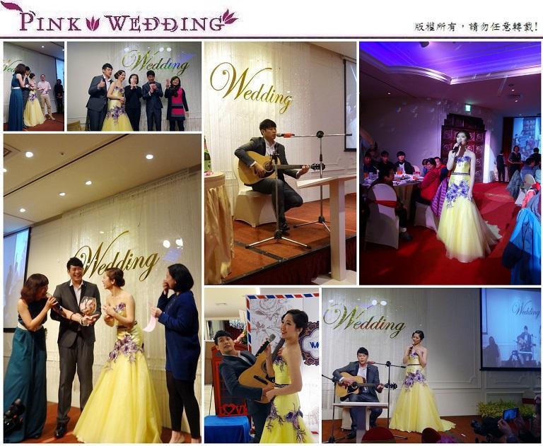<桓熠&凱雯>顏值超標的最佳婚禮對唱組合 (新北) - Pink Wedding 品悅婚禮 image alt