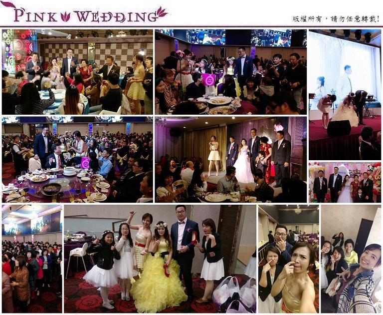 <漢祥&文凌>在自家婚宴會館席開三廳的幸福盛事 (新北) - Pink Wedding 品悅婚禮 image alt