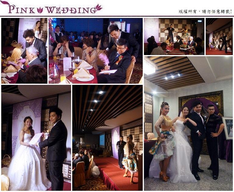 ＜永輝＆雅雯＞婚禮上的動感舞者與賓客  (新北)