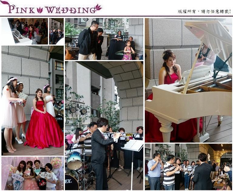 <楠興&逸雯>遇見琴笛的自家音樂城堡婚禮 (基隆) - Pink Wedding 品悅婚禮 image alt