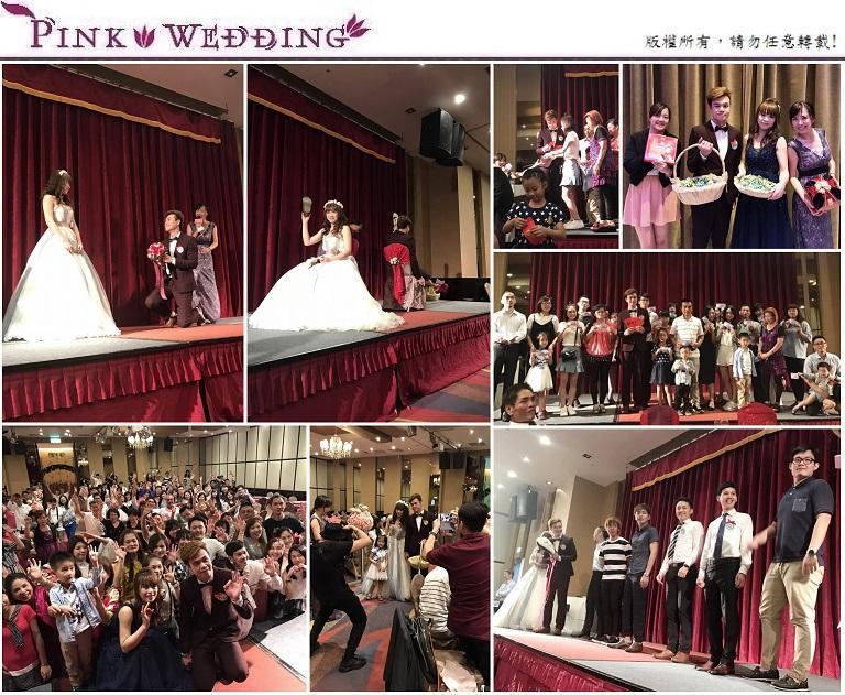 <明杰&詠惠>全場起身同樂的人氣結婚宴 (新北) - Pink Wedding 品悅婚禮 image alt