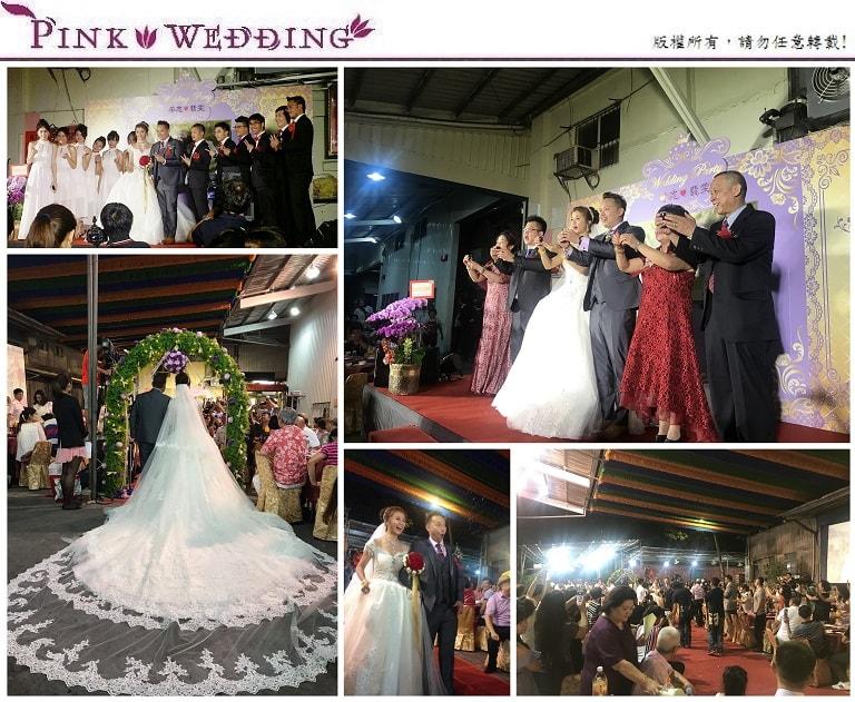 ＜承志＆翡雯＞在自家倉庫辦起超大規格的百桌婚禮  (新北)