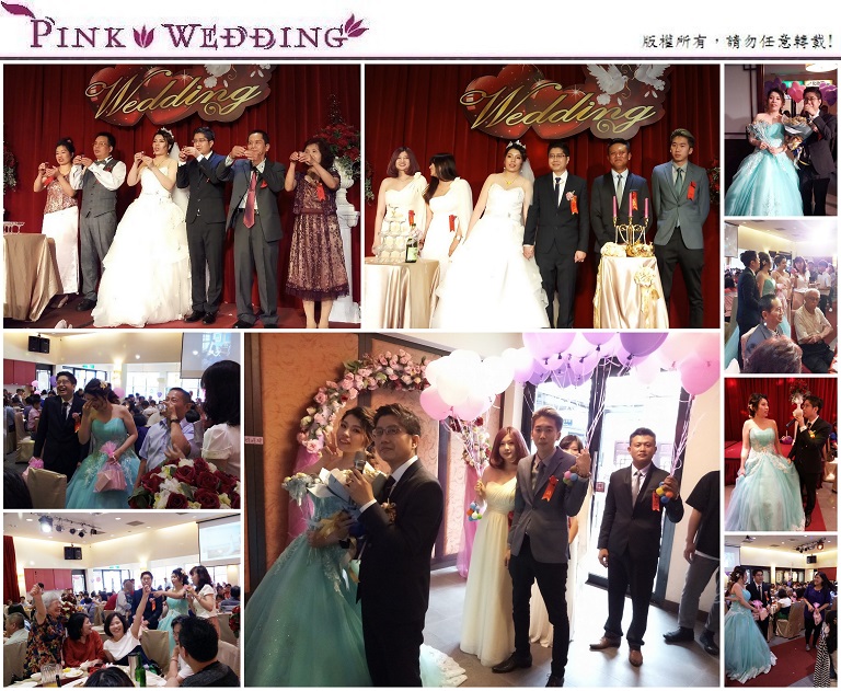 ＜黃朗＆品梅＞婚禮賓客的許願池  (桃園)