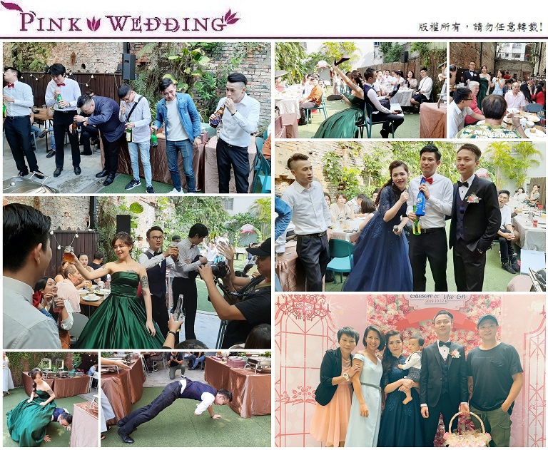 <Edison&Yu En>潮男靚女的餐酒館婚禮 (台北) - Pink Wedding 品悅婚禮 image