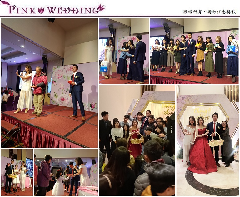 <育誠&婕鳳>開心爆棚的高桌數婚禮 (台北) - Pink Wedding 品悅婚禮 image
