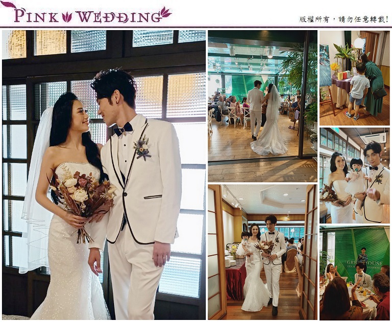 ＜Yen＆Agi＞亮點寫不完的花房婚禮  (台北)