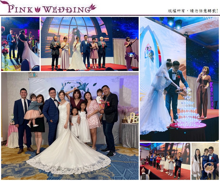 ＜勝邦＆馨甄＞第三次和同一對主婚人同台  (新北)