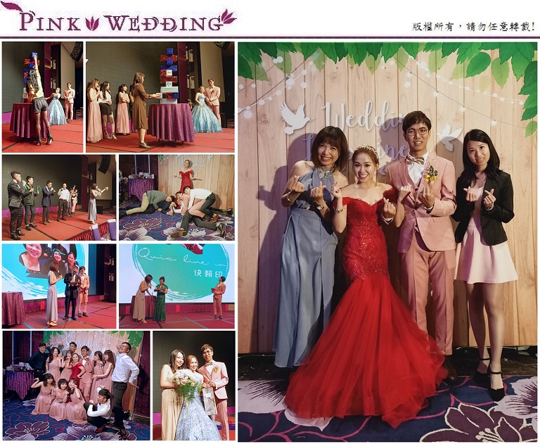 <洪揚&佳儒>婚禮上的超級疊疊樂 (新竹) - Pink Wedding 品悅婚禮 image