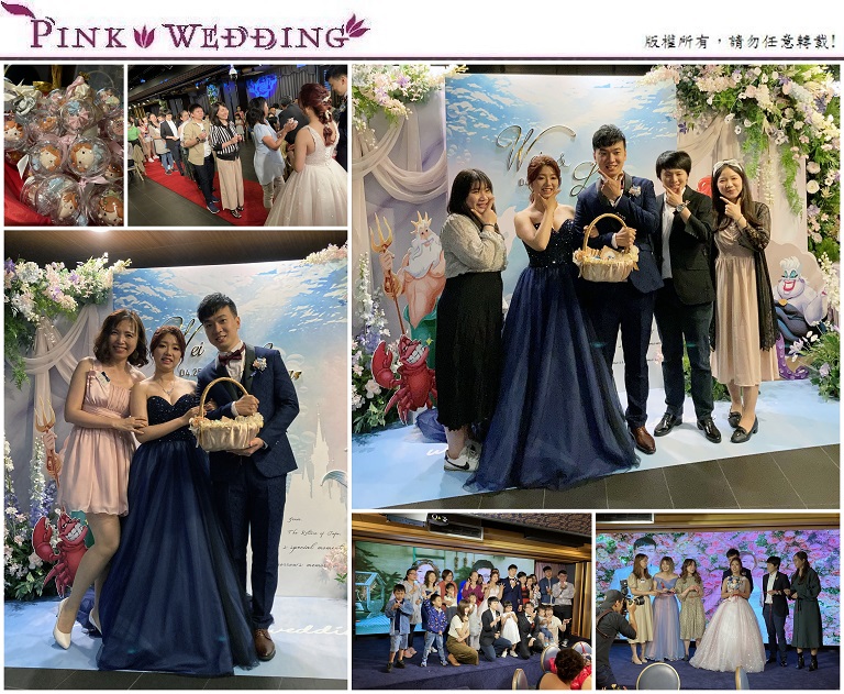 <偉恩&亮穎>小美人魚Ariel主題婚禮 (台北) - Pink Wedding 品悅婚禮 image